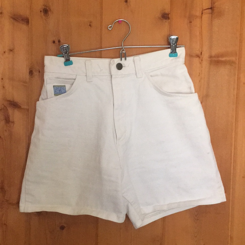vintage thrifted high waisted shorts